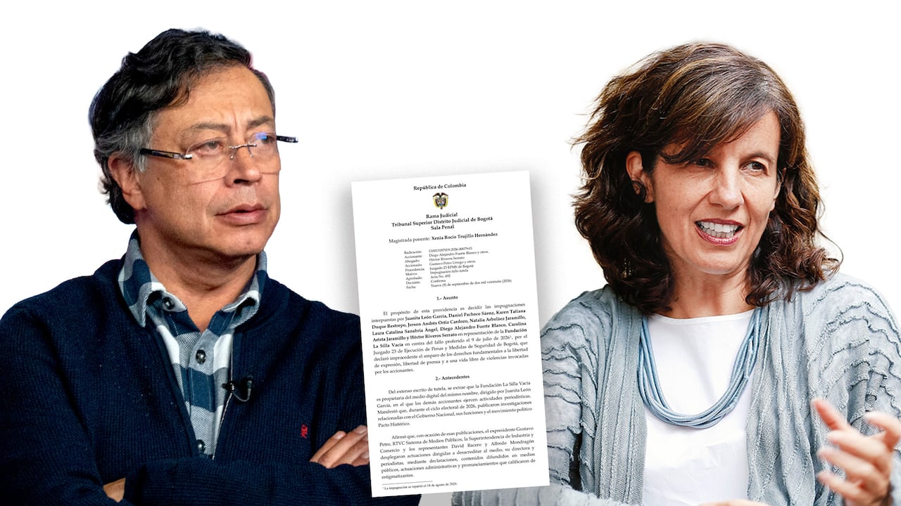 La Sala Penal del Tribunal Superior de Bogotá rechazó la tutela de Juanita León, directora de 'La Silla Vacía', contra el presidente Gustavo Petro.