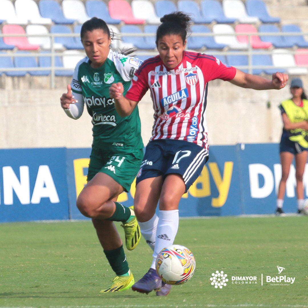 Junior vs Deportivo Cali - Liga BetPlay Femenina.