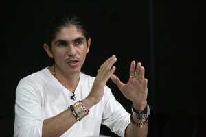 Comandante Andrey Avendaño negociador de las disidencias del Estado Mayor Central de las FARC EP
San Vicente del Caguán 9 de abril del 2024
Foto Guillermo Torres Reina / Semana