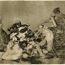 'Y son fieras', Francisco de Goya.