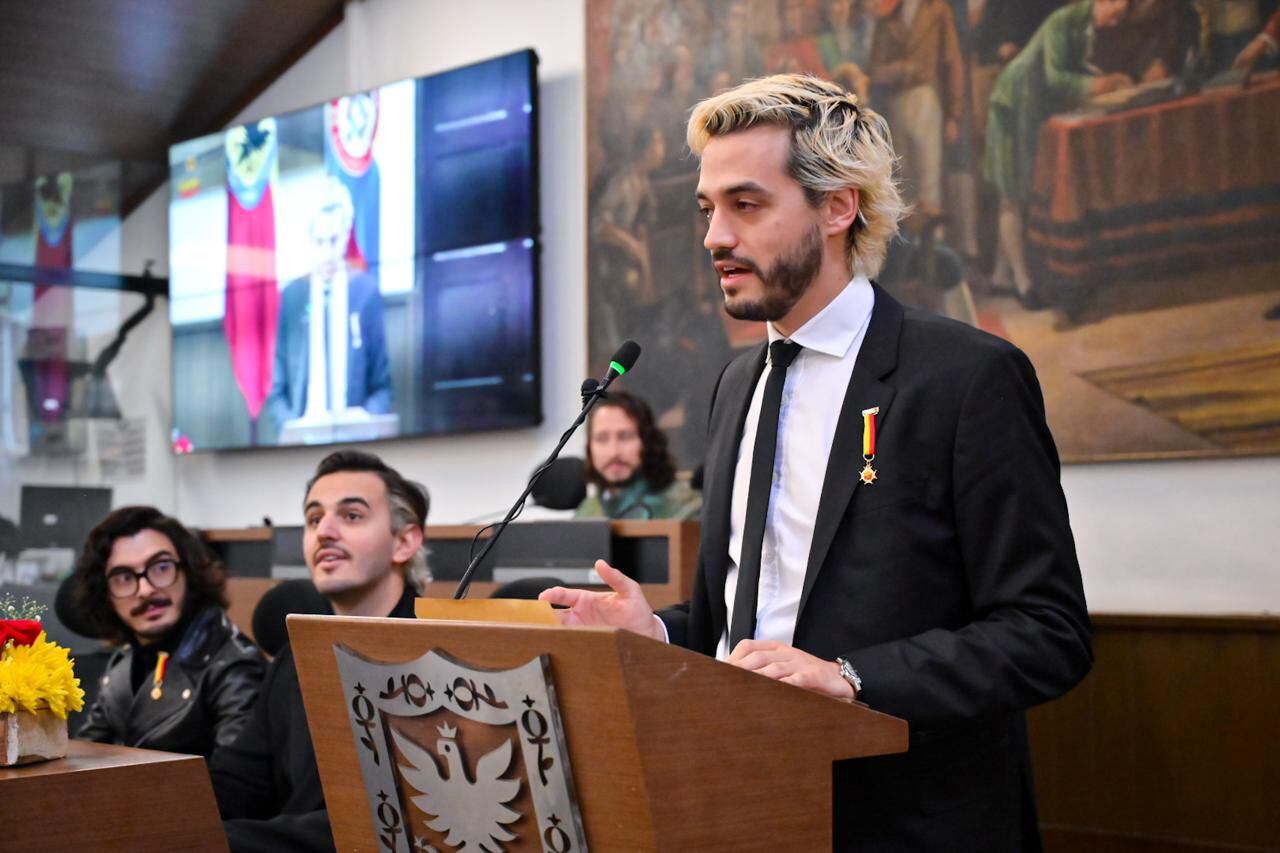 Juan Pablo Villamil, integrante de Morat