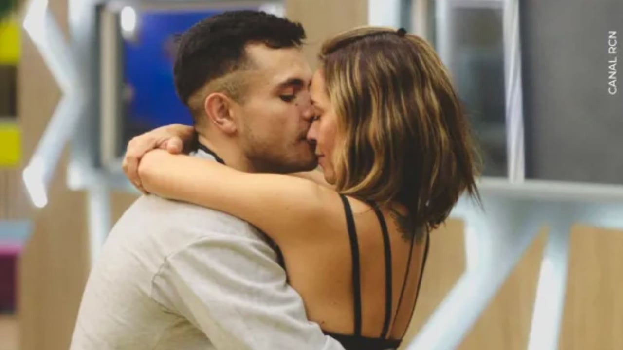 Camilo Díaz y Diana Ángel en 'La casa de los famosos Colombia'