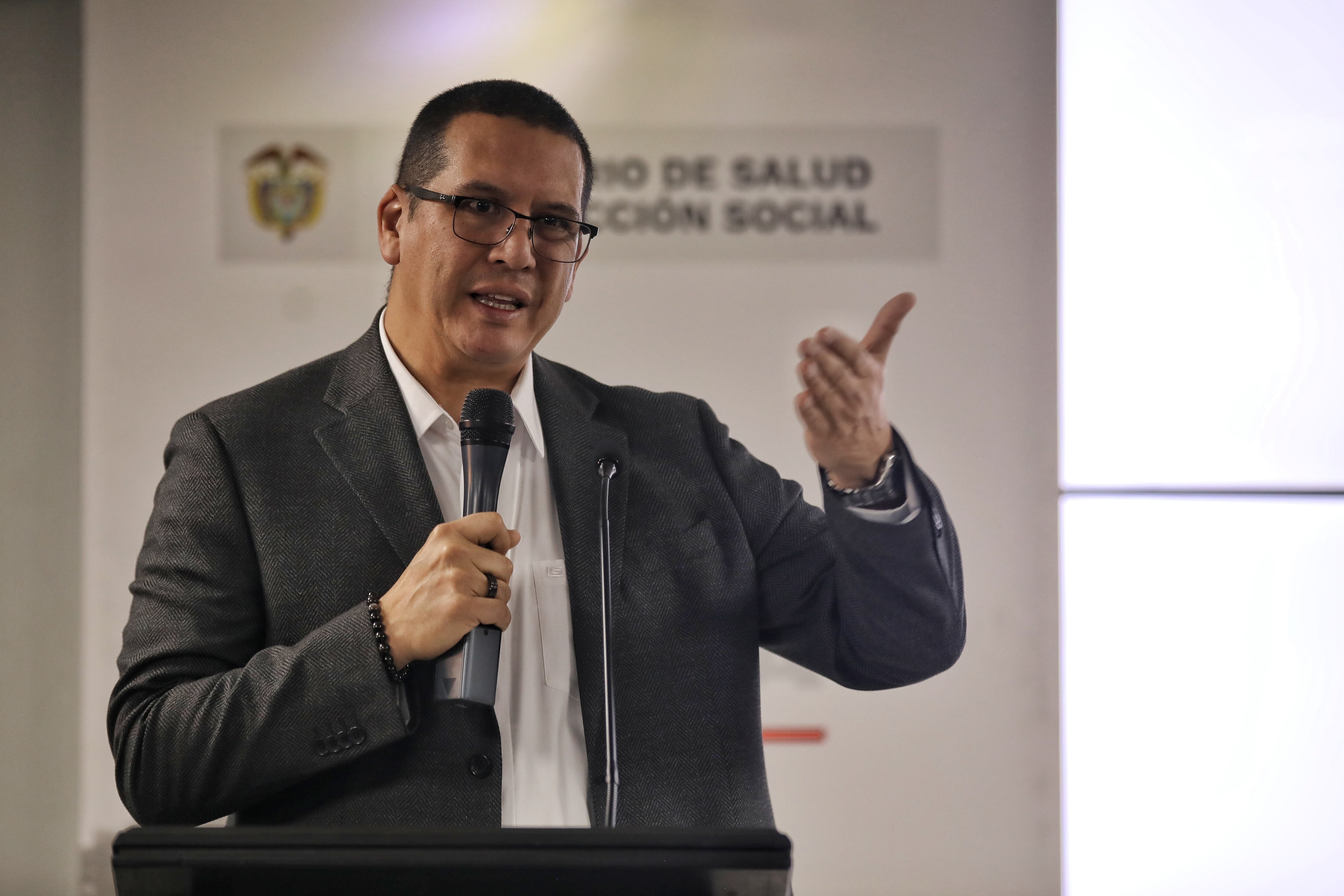 Rueda de prensa La salud, un asunto de todos
Superintendente de salud Giovanni Rubiano