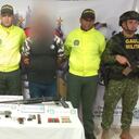 Los capturados fueron dejados a disposición de la autoridad competente.