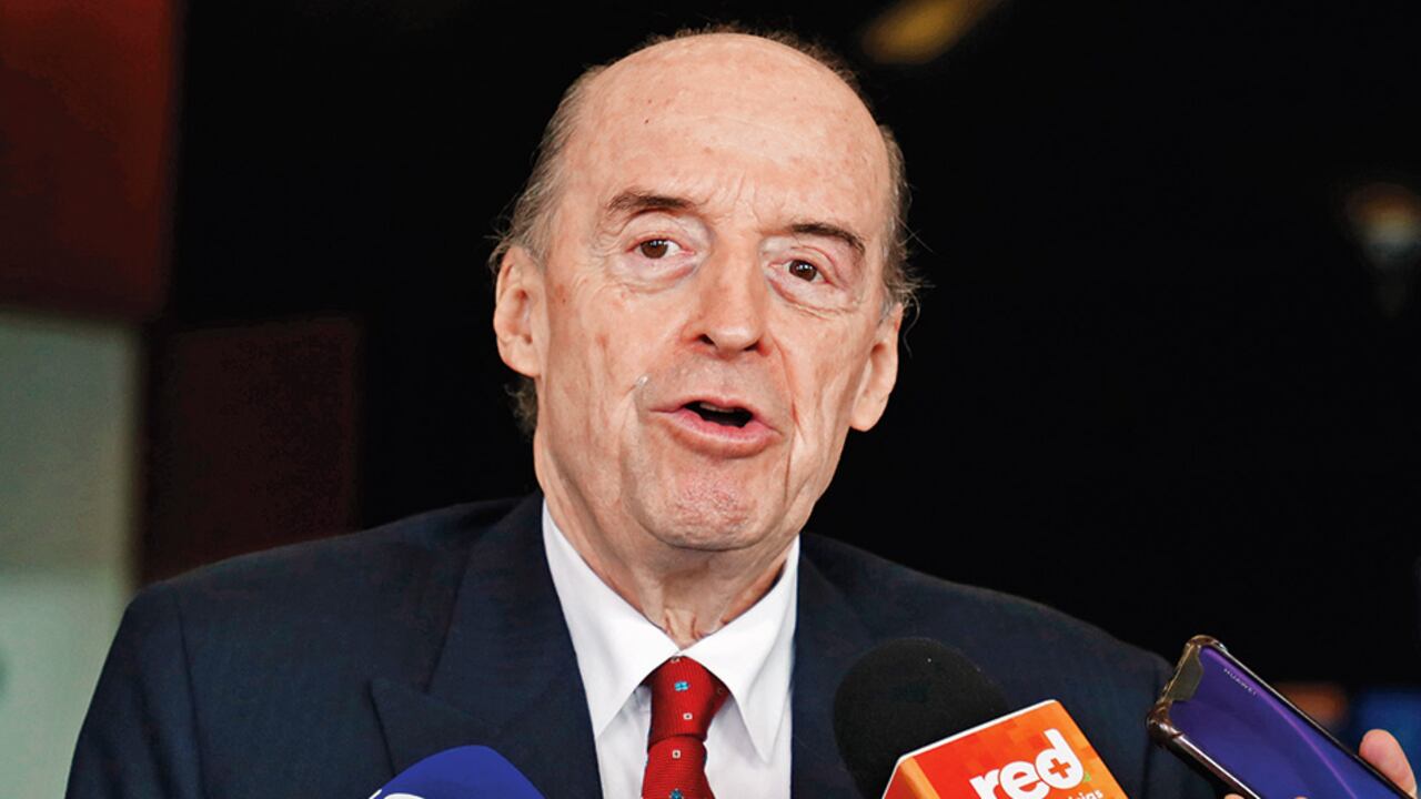 El canciller lanzo esa frase en medio de su visita en Bruselas