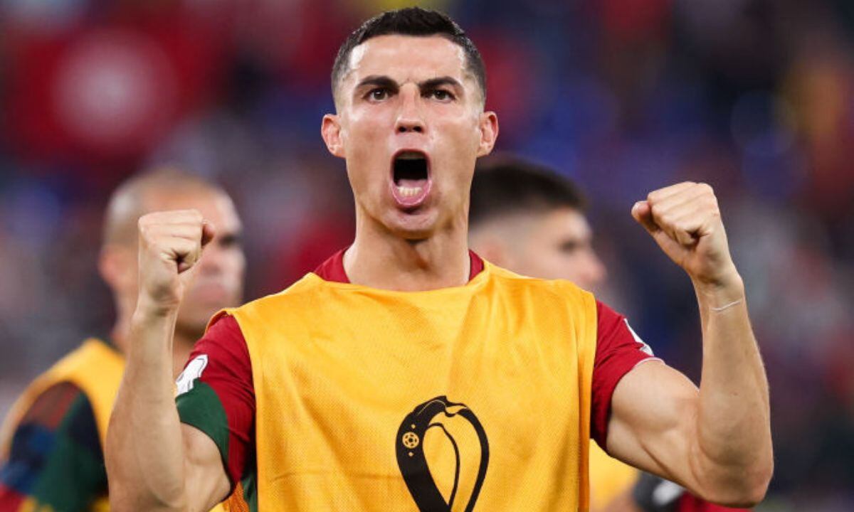 Cristiano Ronaldo llegó a 8 tantos en mundiales.