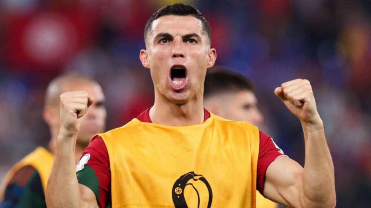 Cristiano Ronaldo llegó a 8 tantos en mundiales.