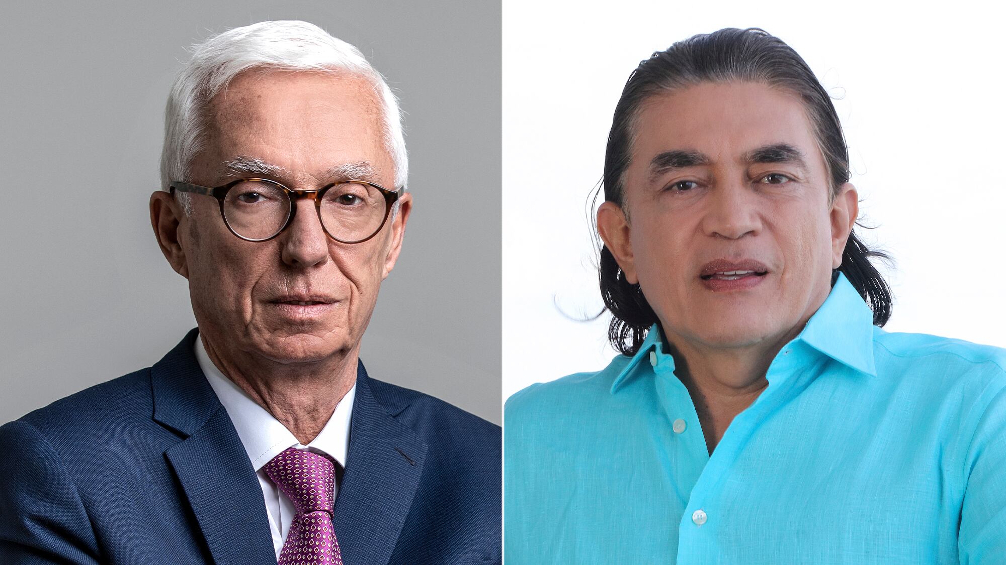 Gustavo Bolívar y Jorge Robledo