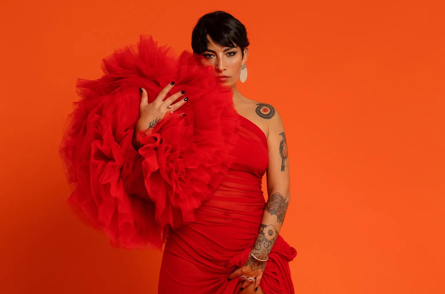 Ana Tijoux, invitada ilustre desde Chile.