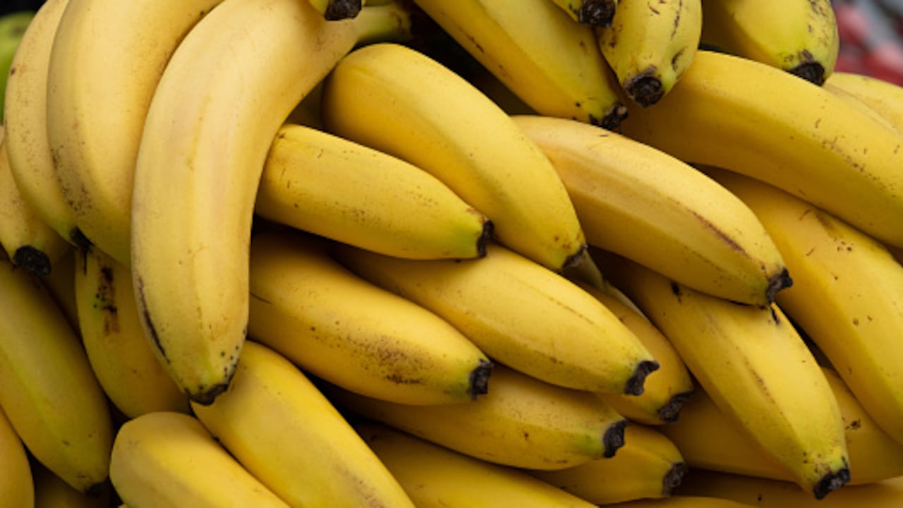 El ppotasio del banano es recomendado para mantener una buena salud