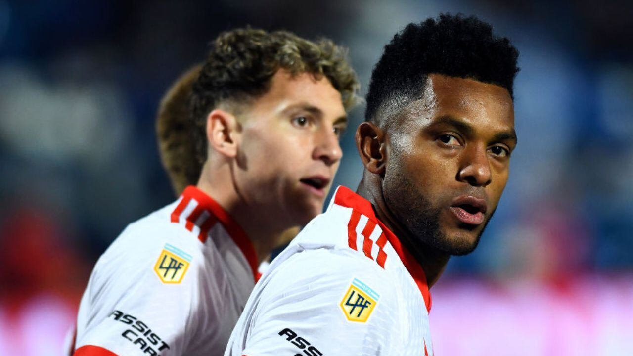 Miguel Borja con River.