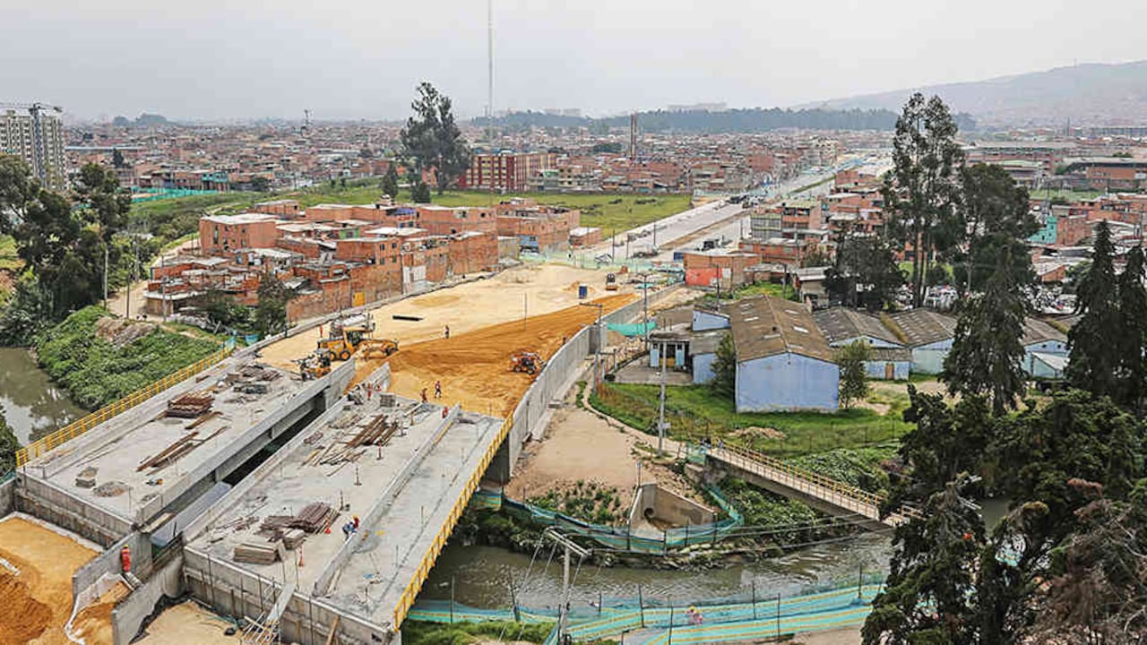 En total se tiene proyectada la construcción de 15 obras viales, peatonales y de ciclorruta en la capital.
