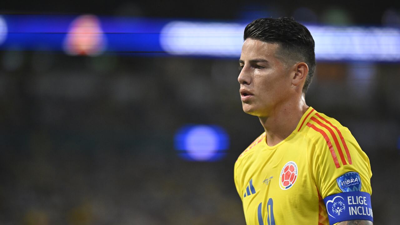 James Rodríguez fue elegido el mejor jugador de la Copa América 2024.