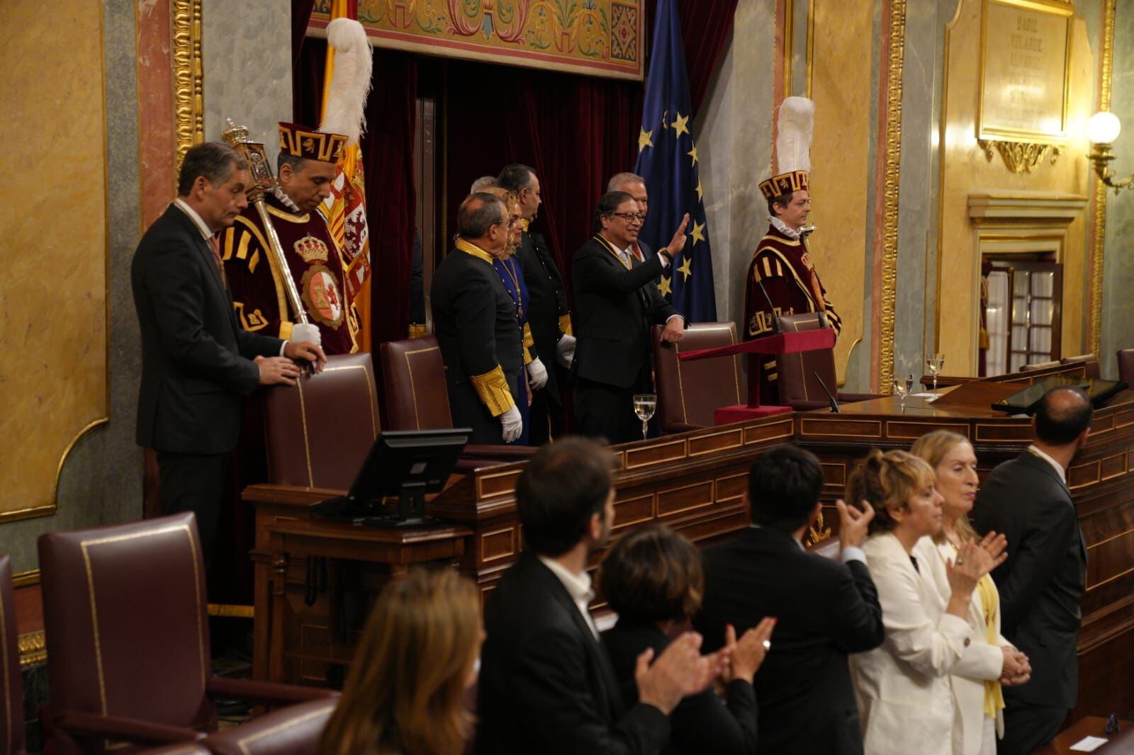 Presidente Gustavo Petro visita a España rey Felipe VI de España Mayo 3 2023