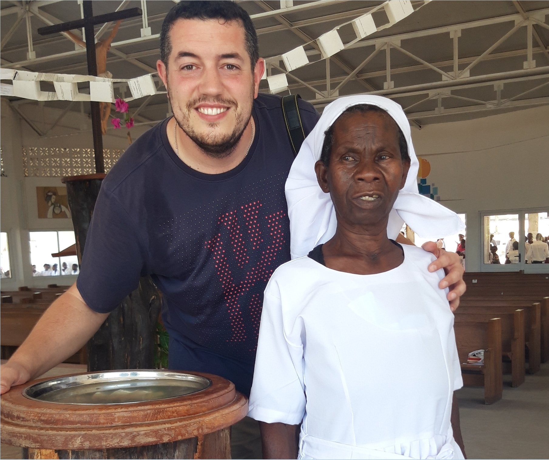 Josué Villalón, periodista de ACN en misión