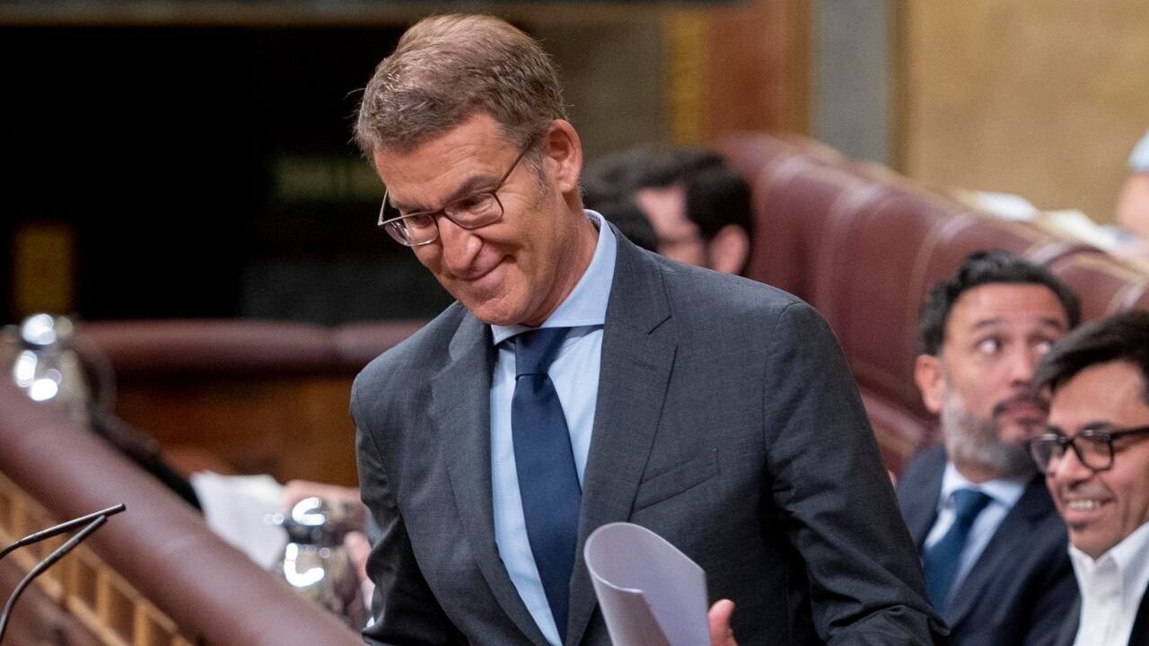 Alberto Núñez Feijóo, líder de la derecha en España