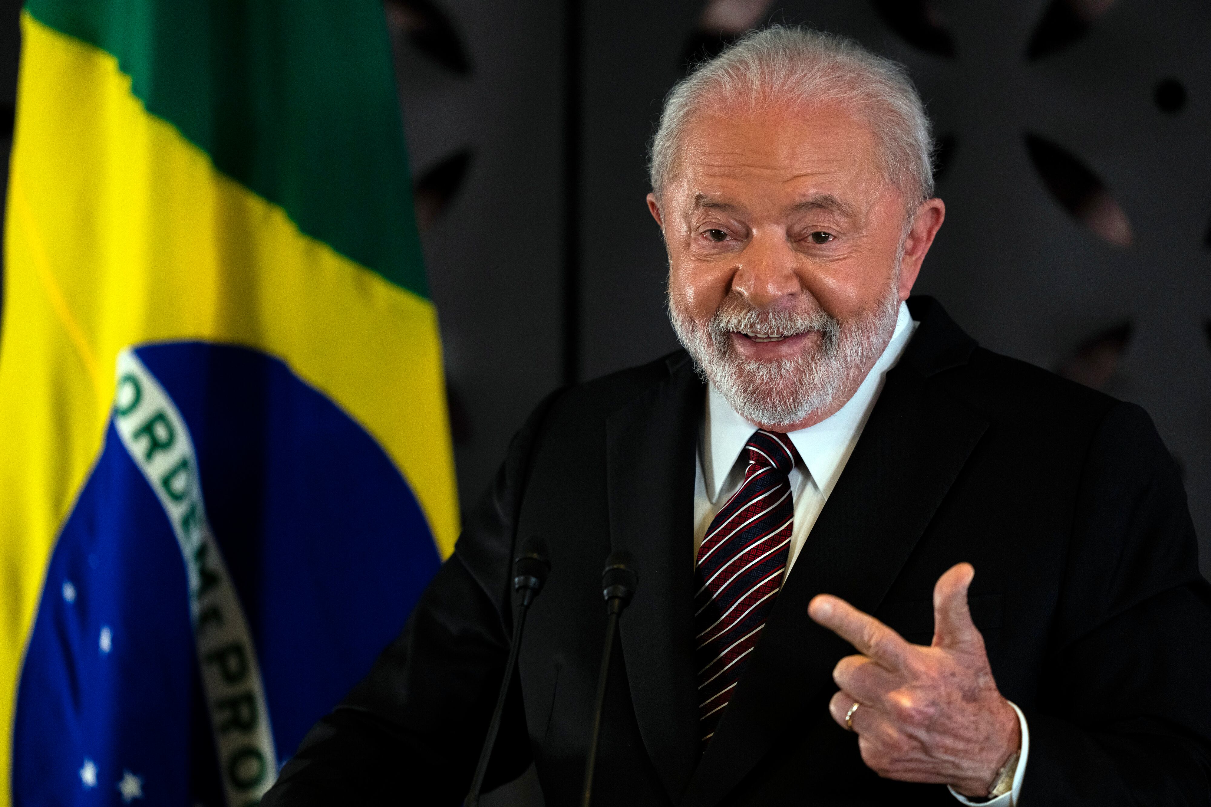 El presidente brasileño Luiz Inácio Lula da Silva