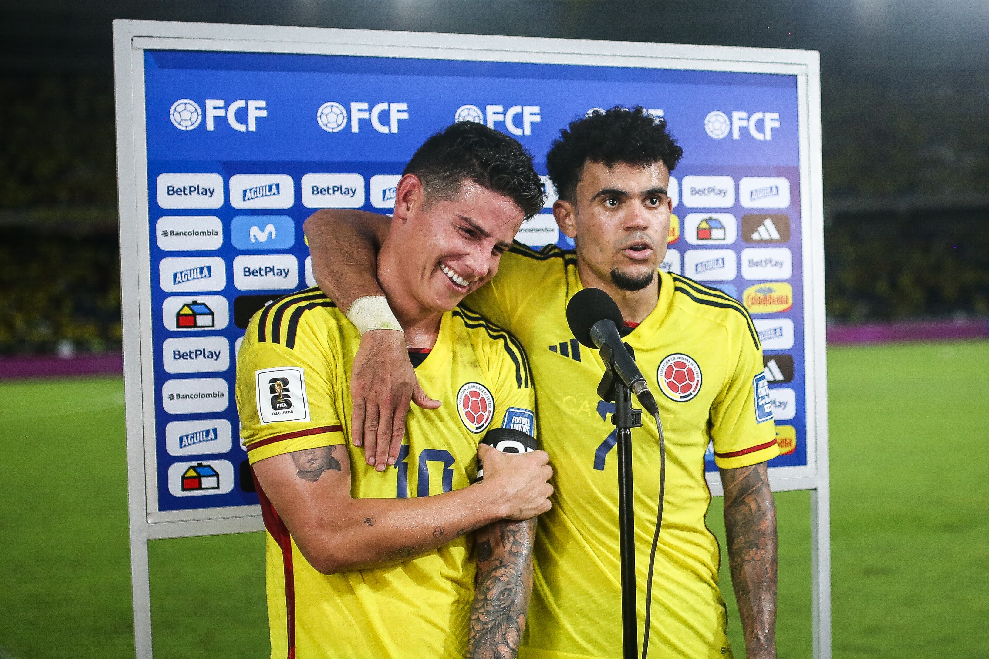 Partido Colombia vs Brasil en el estadio metropolitano de Barranquilla