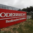 RÍO DE JANEIRO, BRASIL - 12 DE ABRIL: Se muestra un cartel de Odebrecht el 12 de abril de 2017 en Río de Janeiro, Brasil. Un acuerdo de culpabilidad de los empleados de Odebrecht en el escándalo de corrupción Lava Jato (lavado de autos) ha llevado a testimonios que atrapan a nueve ministros en el gabinete del presidente Michel Temer bajo investigación a medida que se profundiza la crisis política en el país. (Foto de Mario Tama/Getty Images)