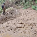 Afectaciones por la temporada de lluvias en Amagá, Antioquia.