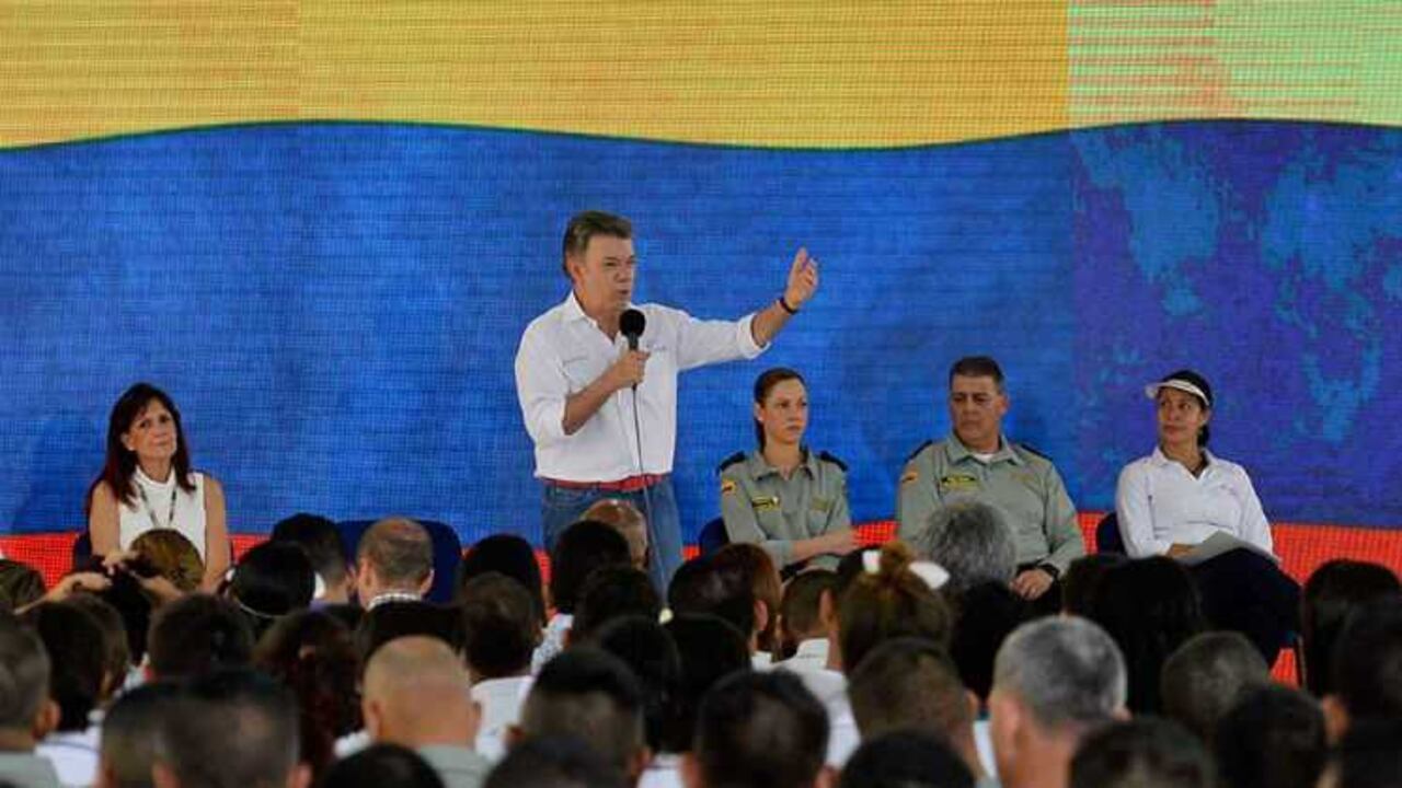 Juan Manuel Santos en Santa Marta.