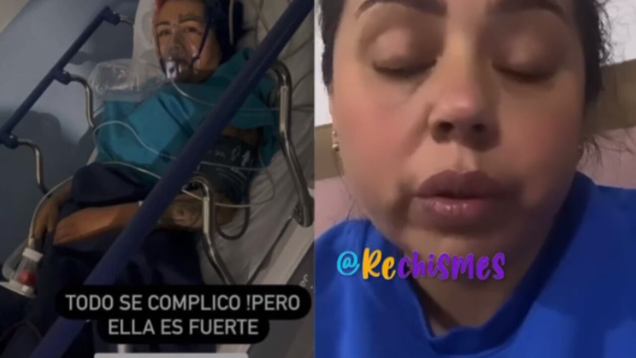 Mamá de Yina Calderón contó que tuvo que llevarla de urgencias por complicaciones con su cirugía