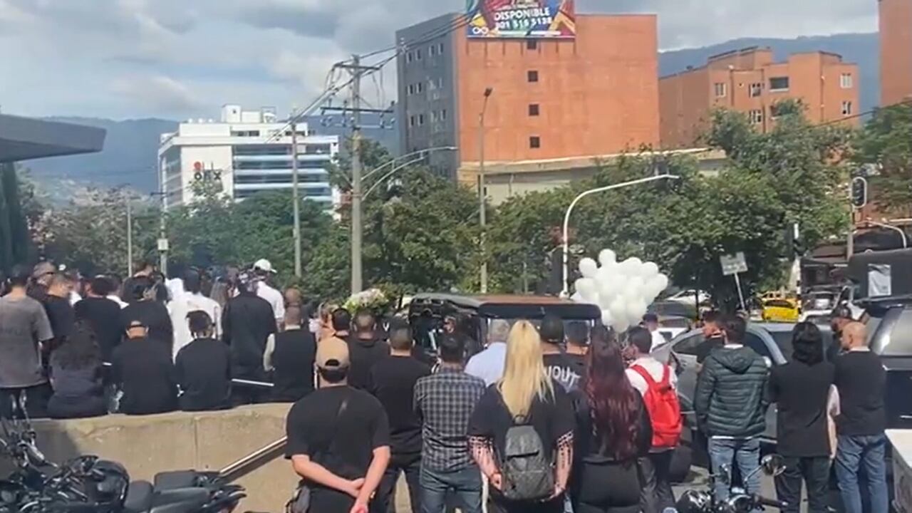 Sepelio Dr. Velásquez en Medellín, Antioquia.