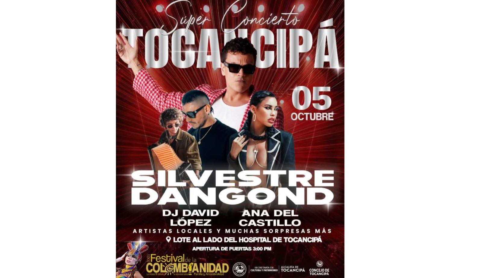 Tocancipá anuncia el XXIV Festival de la Colombianidad: su programación incluye concursos, desfiles y grandes conciertos