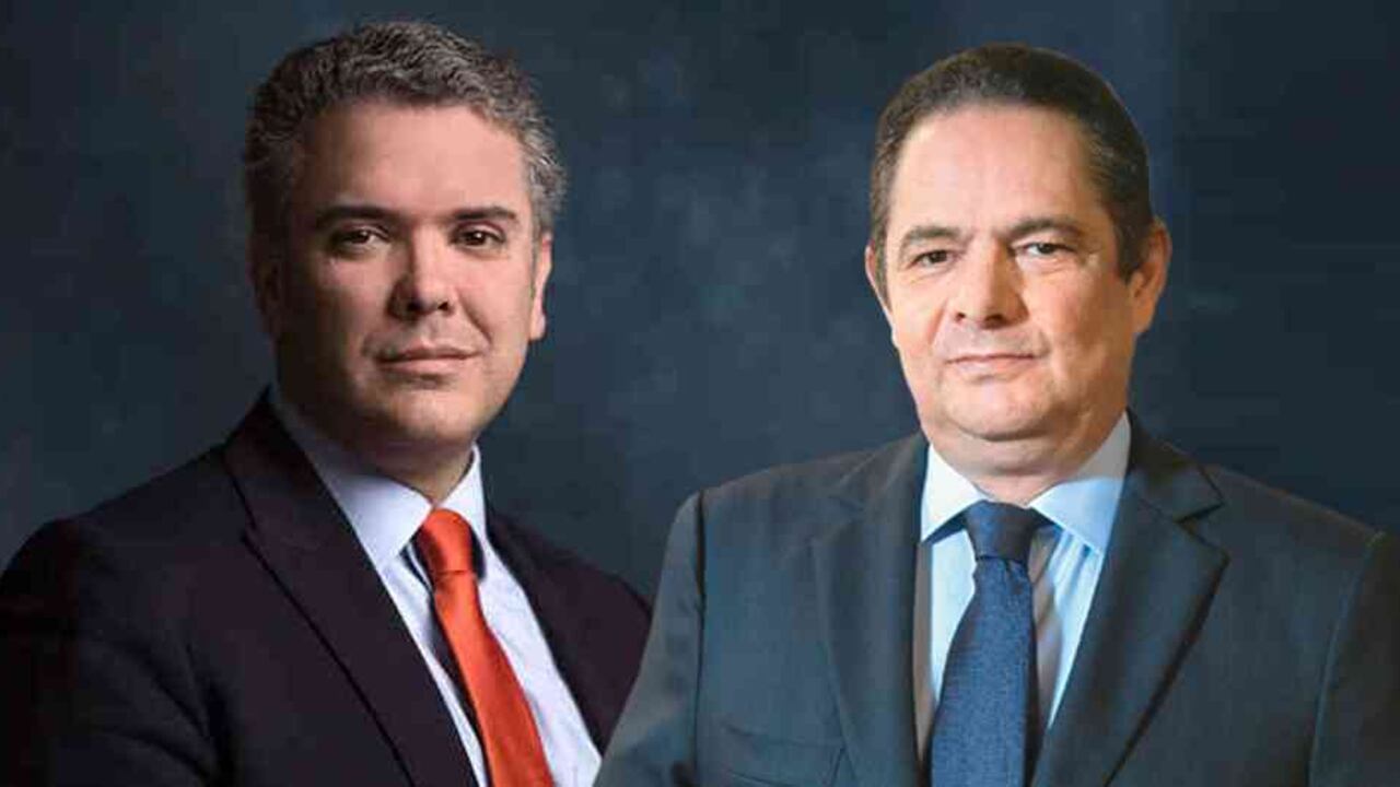 Iván Duque y Germán Vargas Lleras.