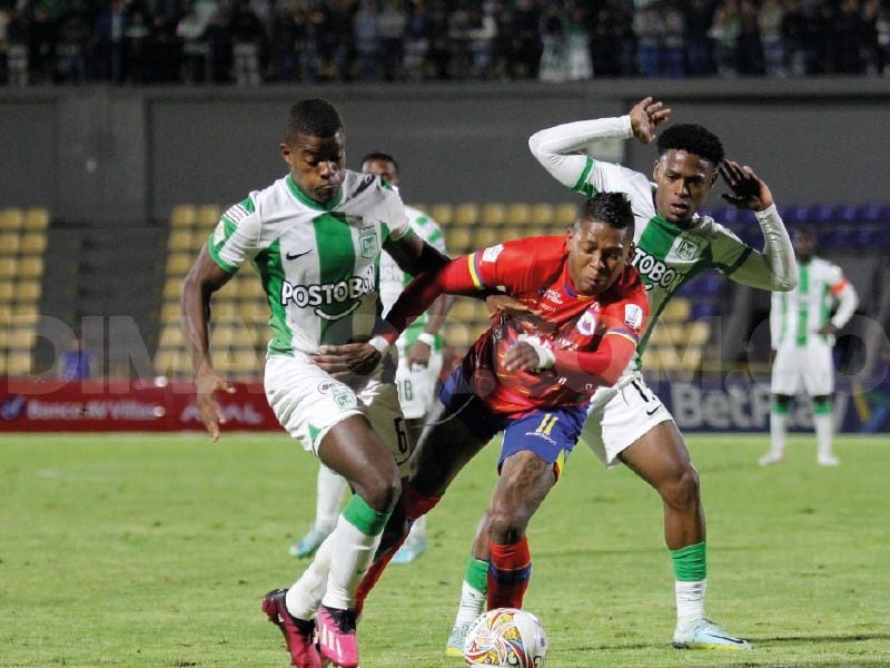 Deportivo Pasto contra Atlético Nacional.