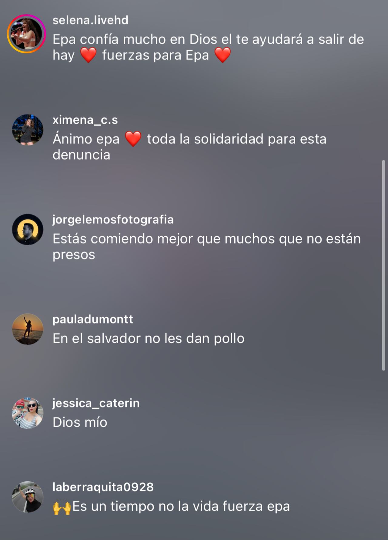 Fans de Epa Colombia opinaron de la situación que estaría viviendo en la cárcel.