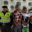 Los capturados fueron puestos a disposición de la Fiscalía General de la Nación.