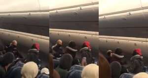 Azafata es golpeada por pasajera a la que le pidió que se pusiera bien el tapabocas