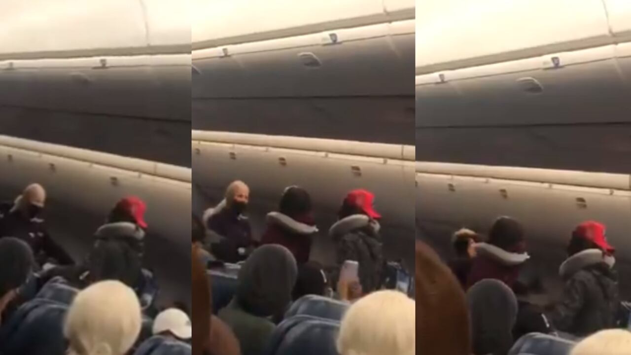 Azafata es golpeada por pasajera a la que le pidió que se pusiera bien el tapabocas