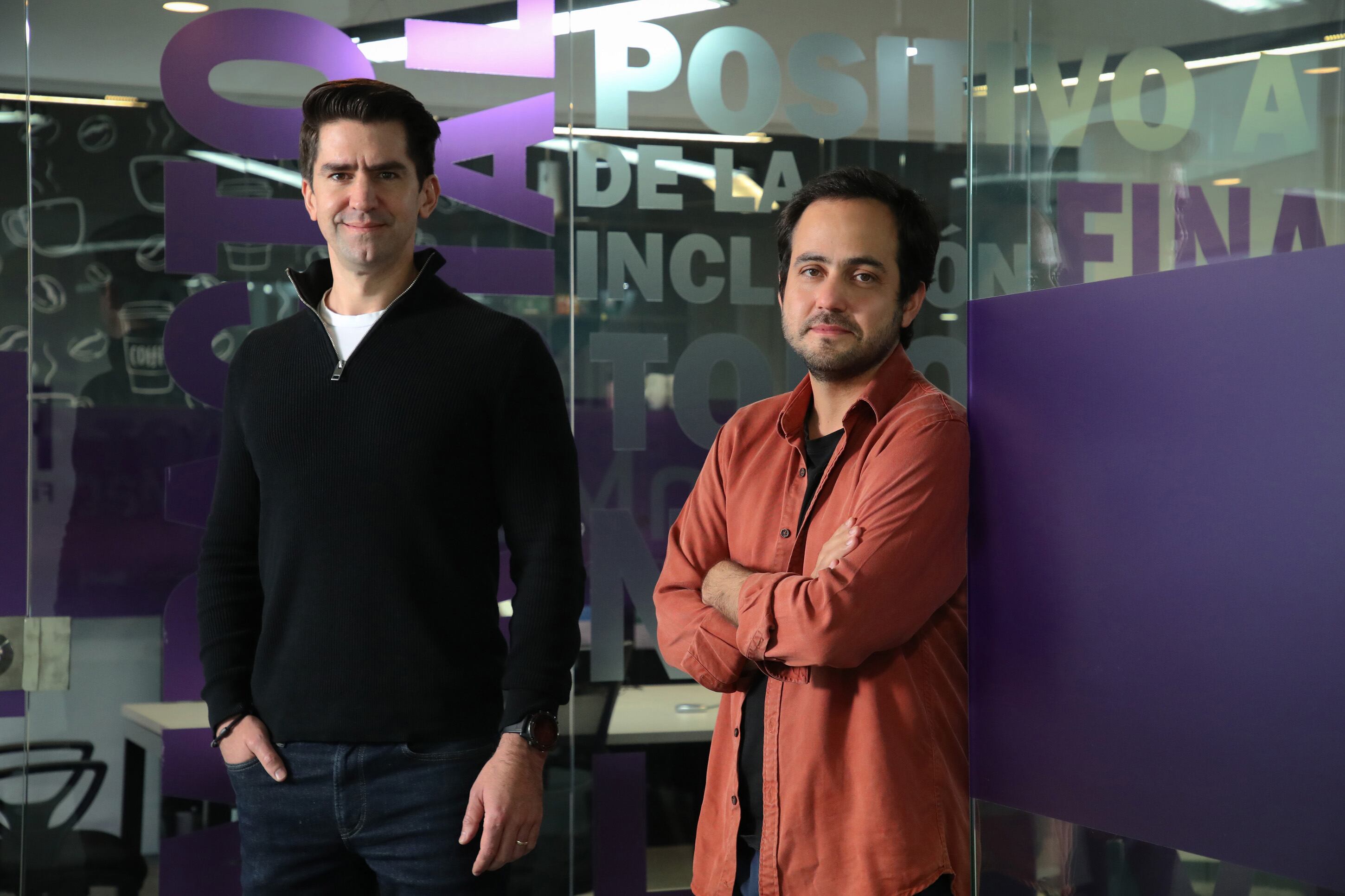 Diego Sanz, CEO de FinMaq, y Diego Acero, cofundador de FinMaq.