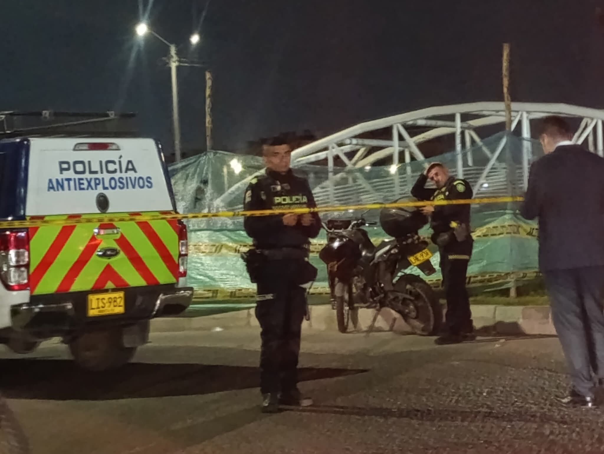 La explosión sucedió a un lado del centro comercial Tintal Plaza.