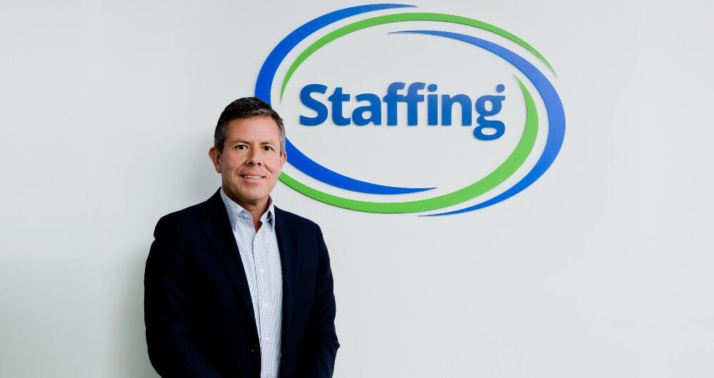 Juan Pablo Chaustre gerente general de Staffing, una de las firmas pioneras de servicios de empleo temporal en el país.