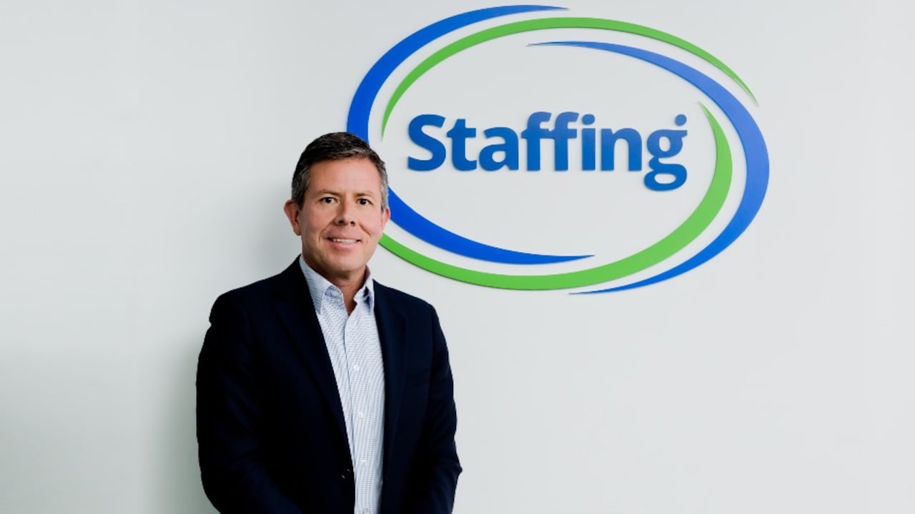 Juan Pablo Chaustre gerente general de Staffing, una de las firmas pioneras de servicios de empleo temporal en el país.