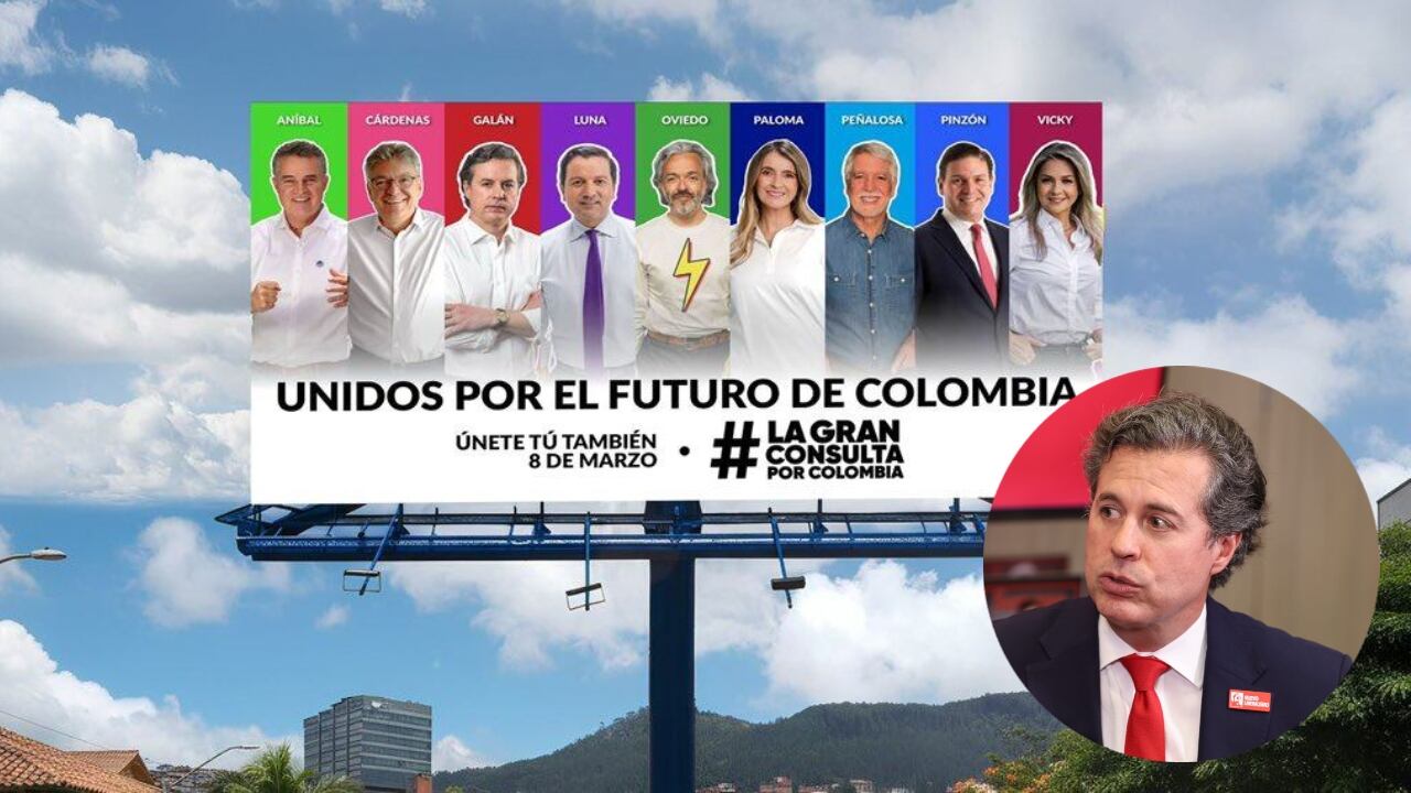 Precandidatos de la Gran Consulta por Colombia.