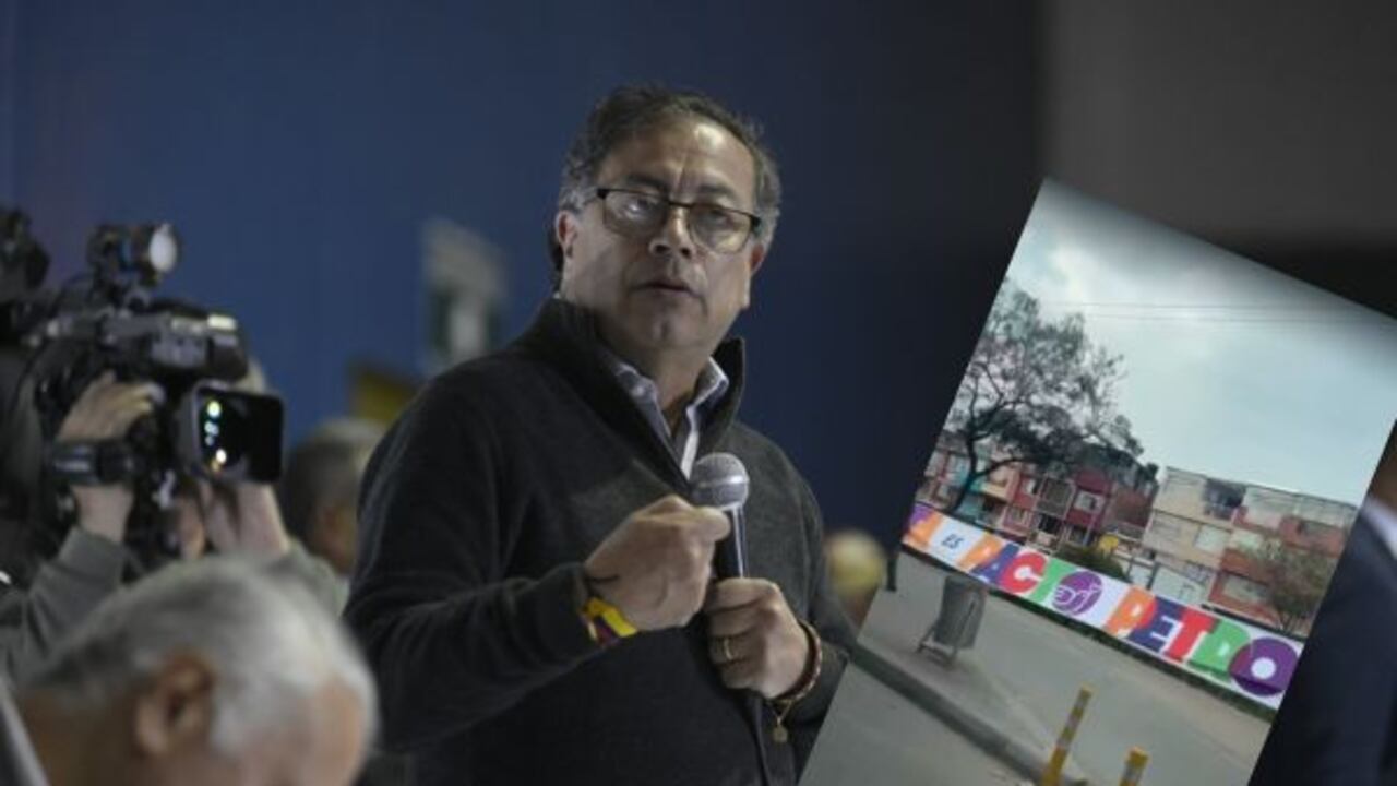 Presidente Gustavo Petro en el evento Gobierno del Pueblo en Suba.