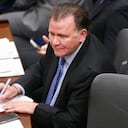 El ministro de Agricultura, Indalecio Dangond, ante el Senado.