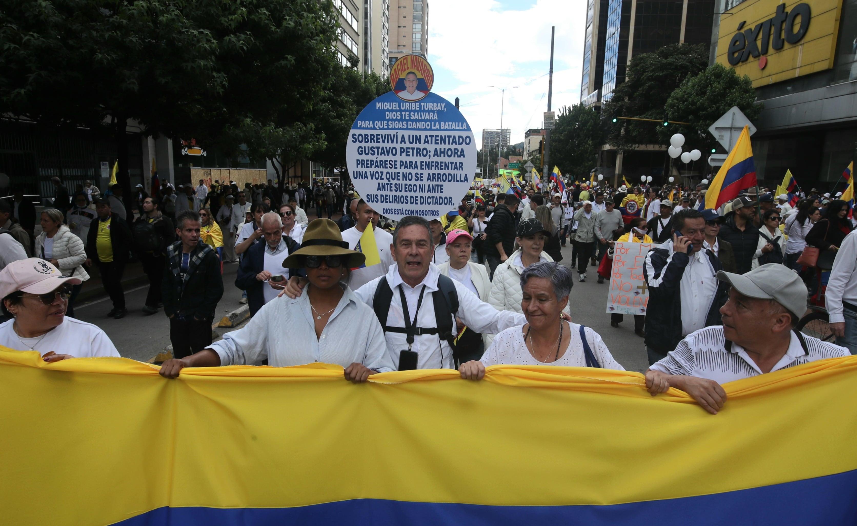Marcha del silencio en Colombia