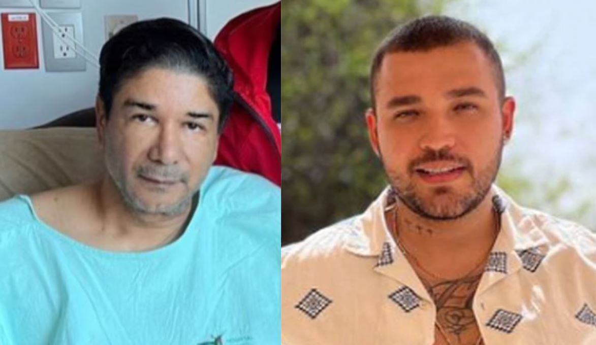 Iván Calderón y Jessi Uribe se encontraron en un evento en Pasto