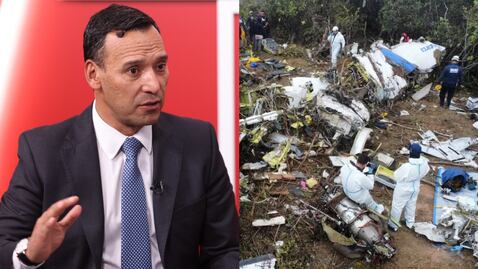 El ministro Pedro Sánchez y el accidente del avión en Putumayo.