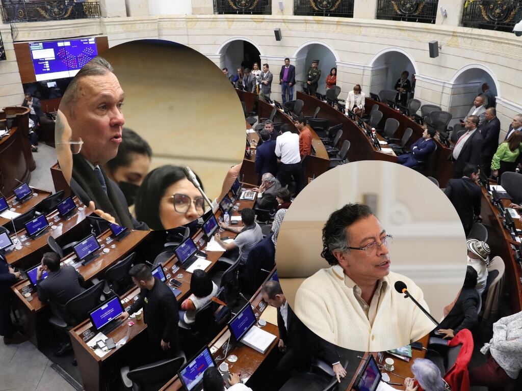 El presidente del Senado, Efraín Cepeda cuestionó las palabras del presidente de la República, Gustavo Petro.