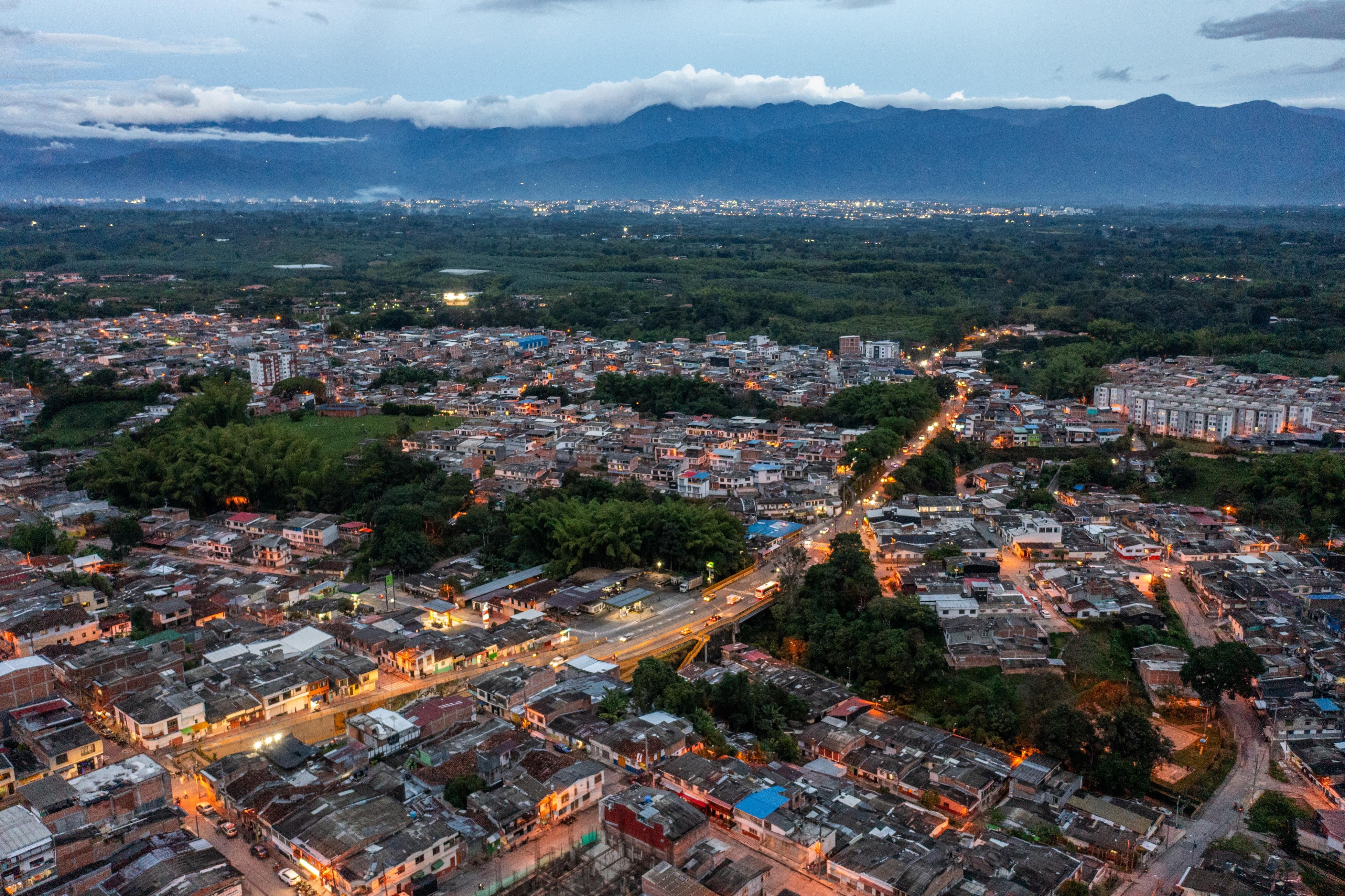 Panorámica de Montenegro, Quindío.