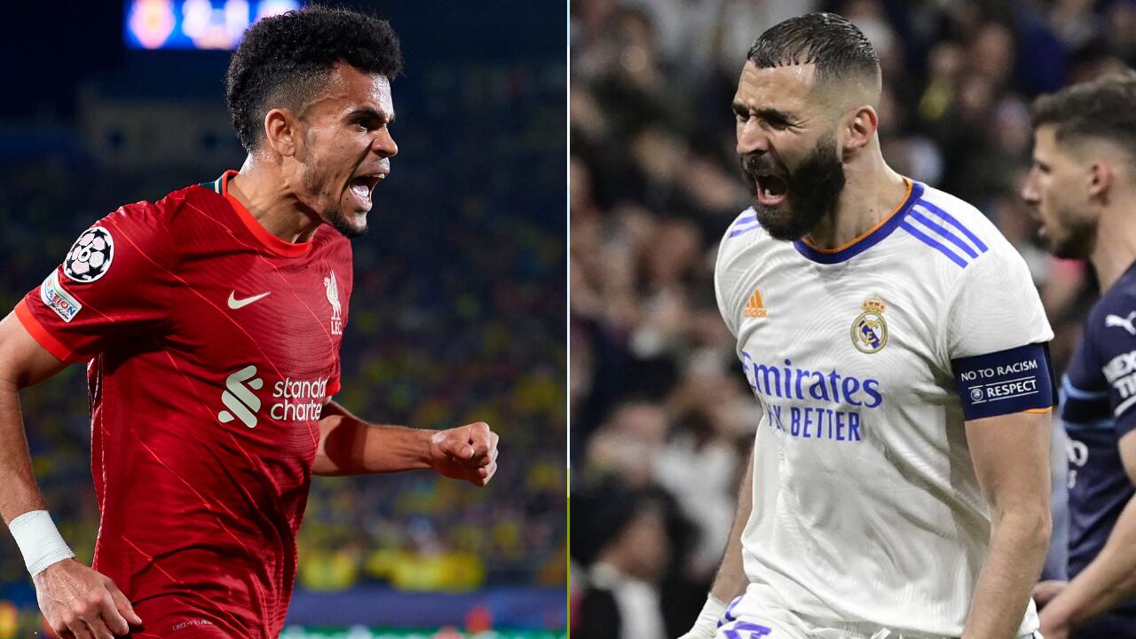 Luis Díaz y Benzema parten como las figuras de cada equipo de cara a la final.