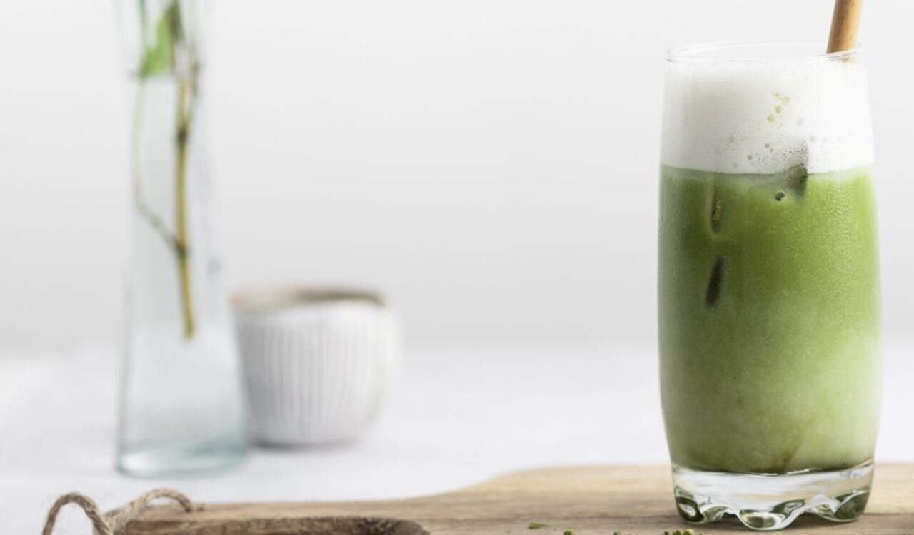 El Té matcha también puede tomarse frío y aporta gran energía al organismo.