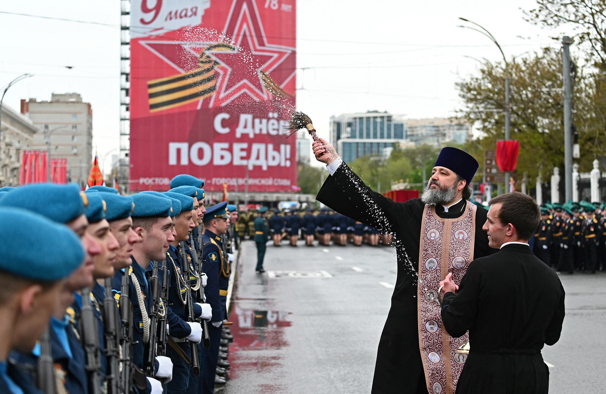 En imágenes : Rusia conmemora el Día de la Victoria con un desfile reducido
