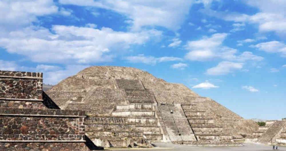 Piramidales de Teotihuacán, en México.